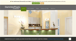 Desktop Screenshot of dammtorpraxis.de